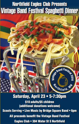 Spaghetti dinner poster