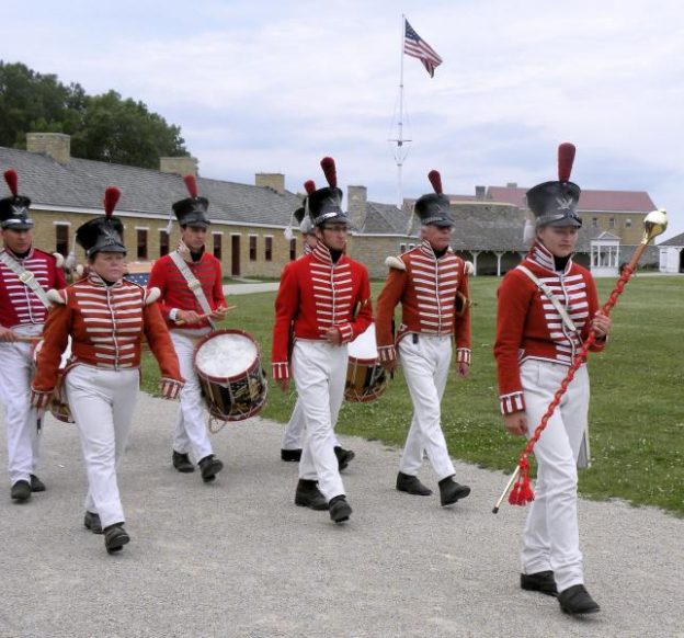 Fifes and Drums of HIstoric Fort Snelling Vintage Band Festival